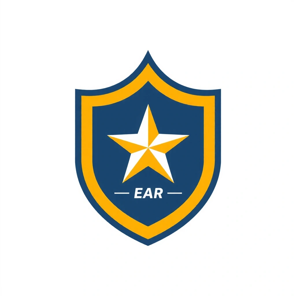 Shield with a star icon